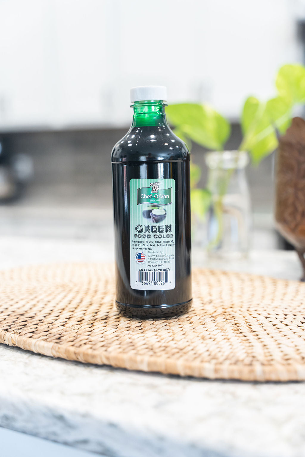 Green Food Color 16 oz.