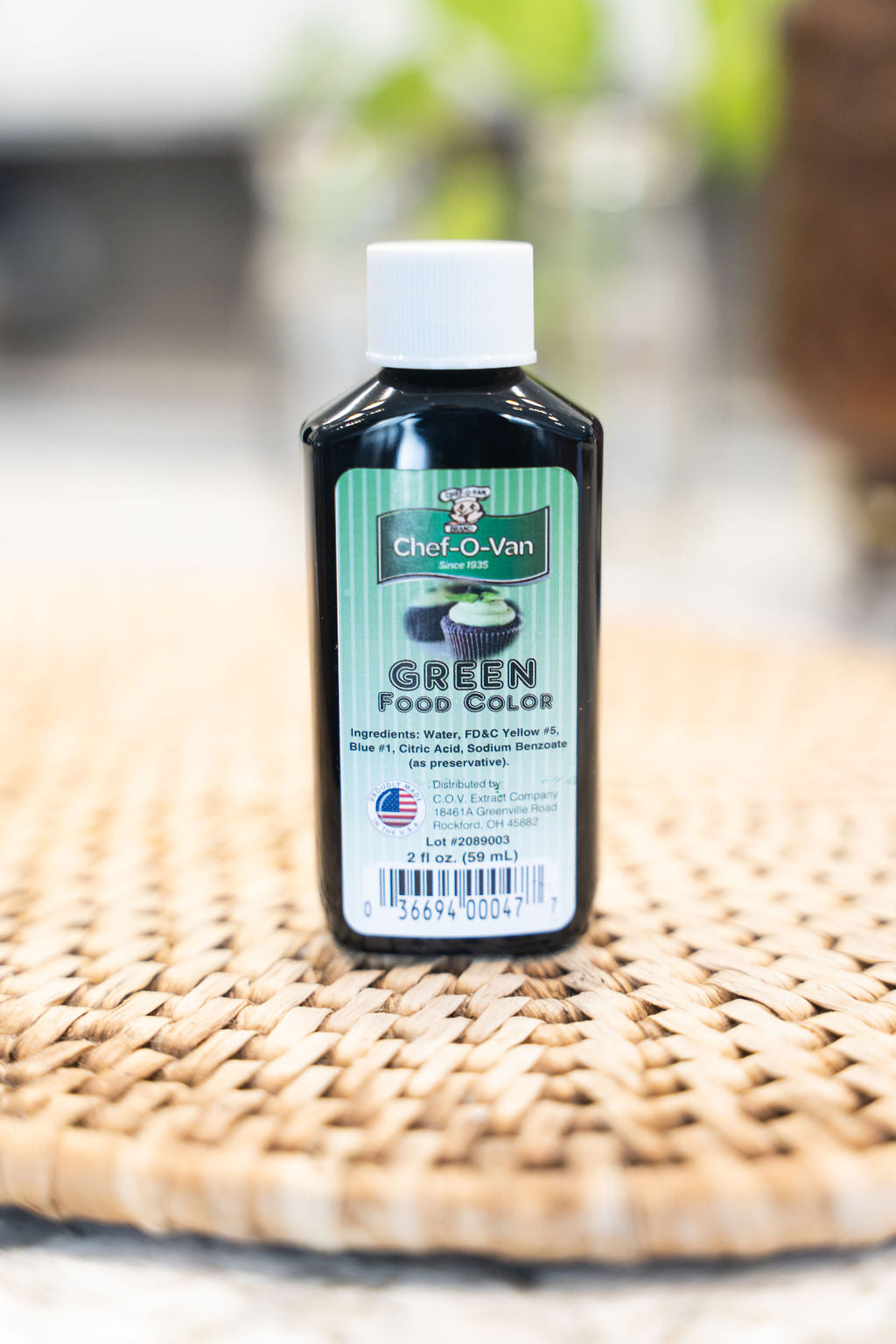 Green Food Color 2 oz.