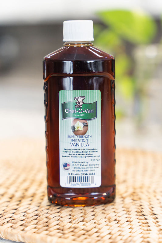 Super Strength Vanilla (imitation) 8 oz. - Imitation Vanilla
