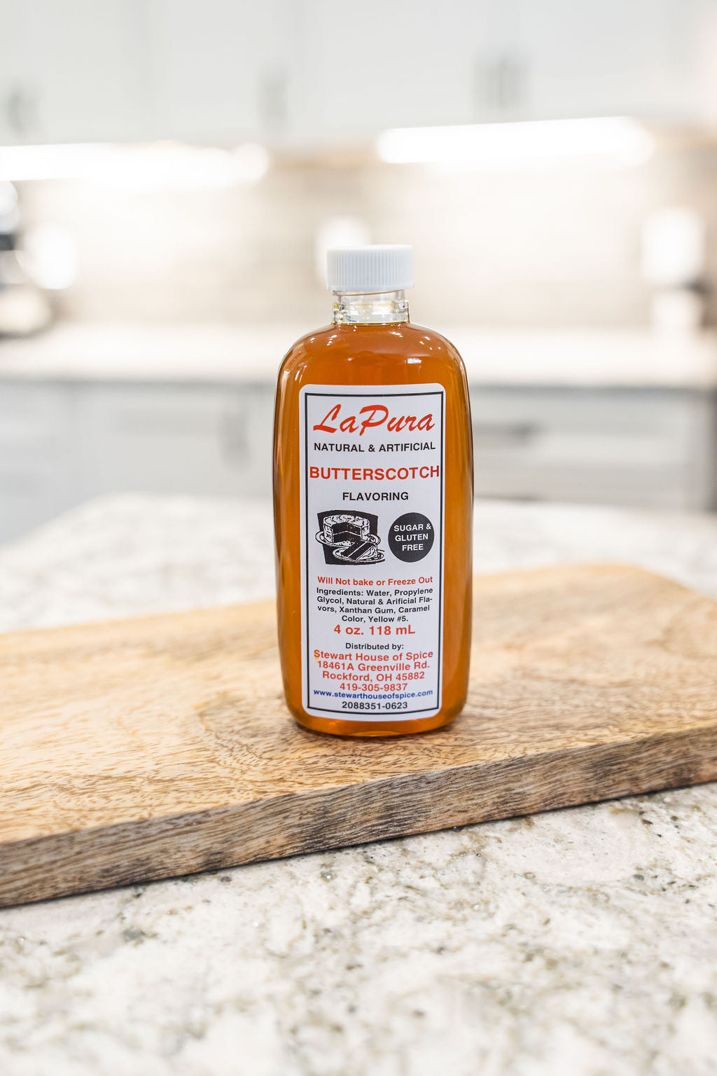 Butterscotch Flavoring (natural & artificial) 4 oz.