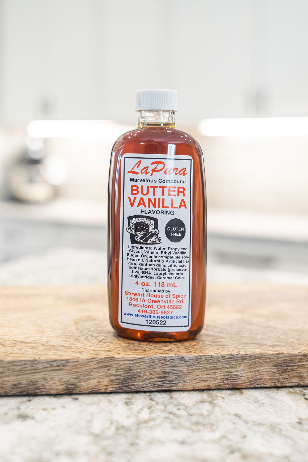 Butter Vanilla Flavoring (marvelous compound) 4 oz.