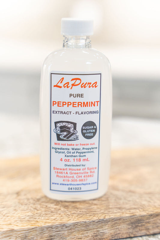 Peppermint Extract-Flavoring (pure) 4 oz