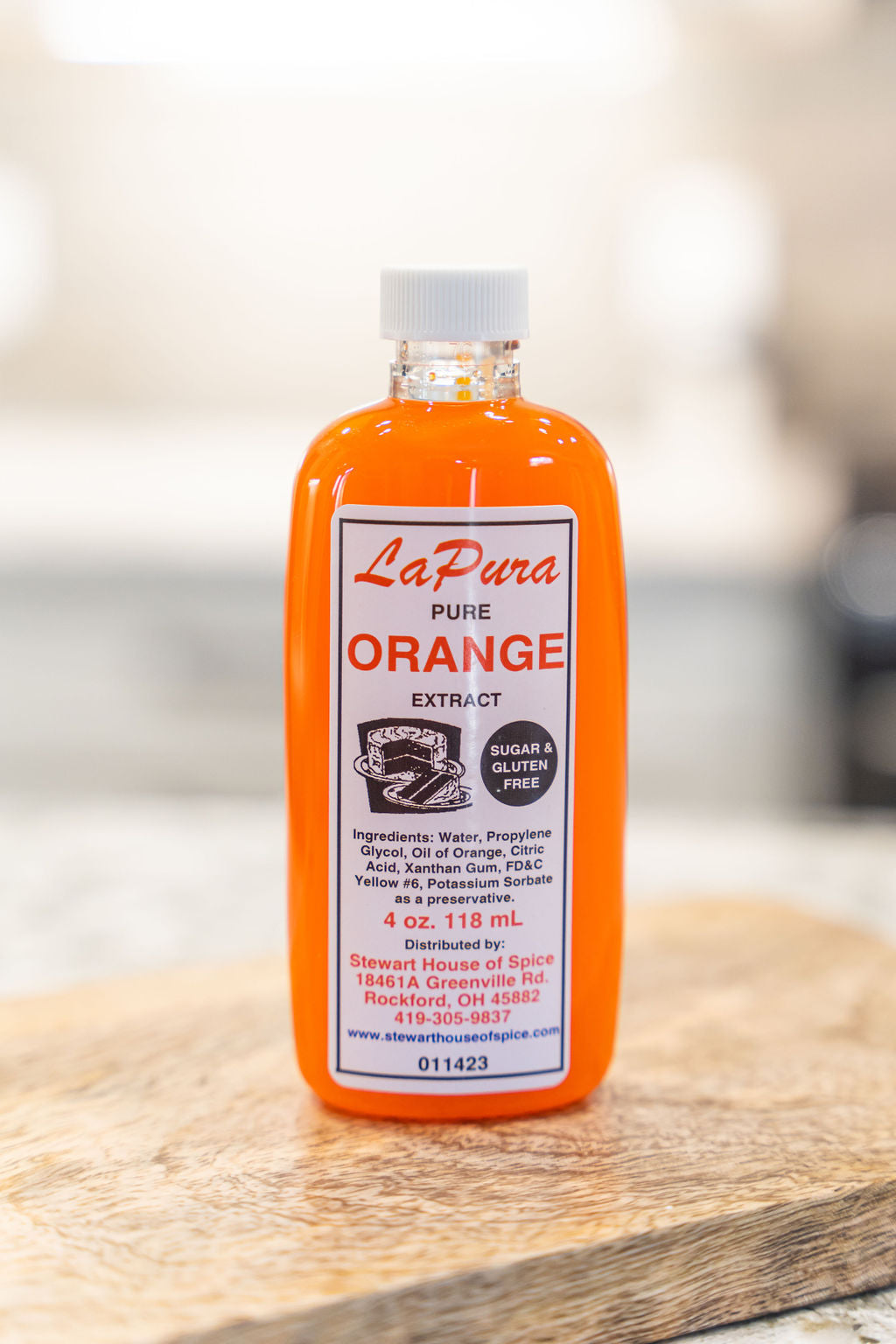 Orange Extract (pure) 4 oz - flavor