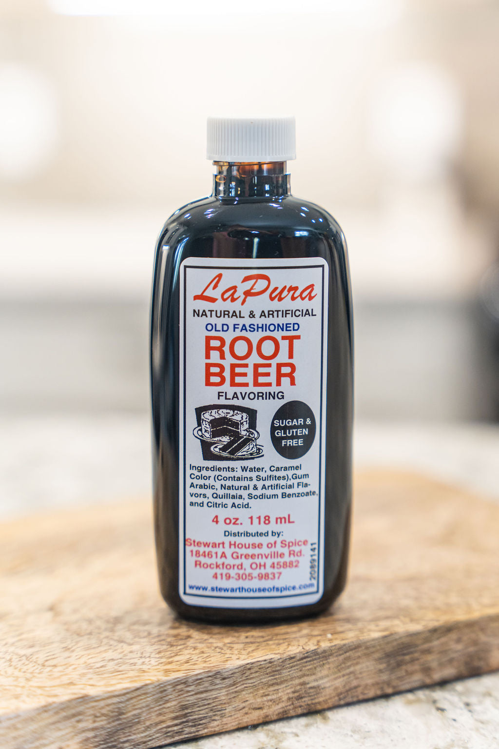 Old Fashioned Root Beer Flavoring (natural & artificial) 4 oz