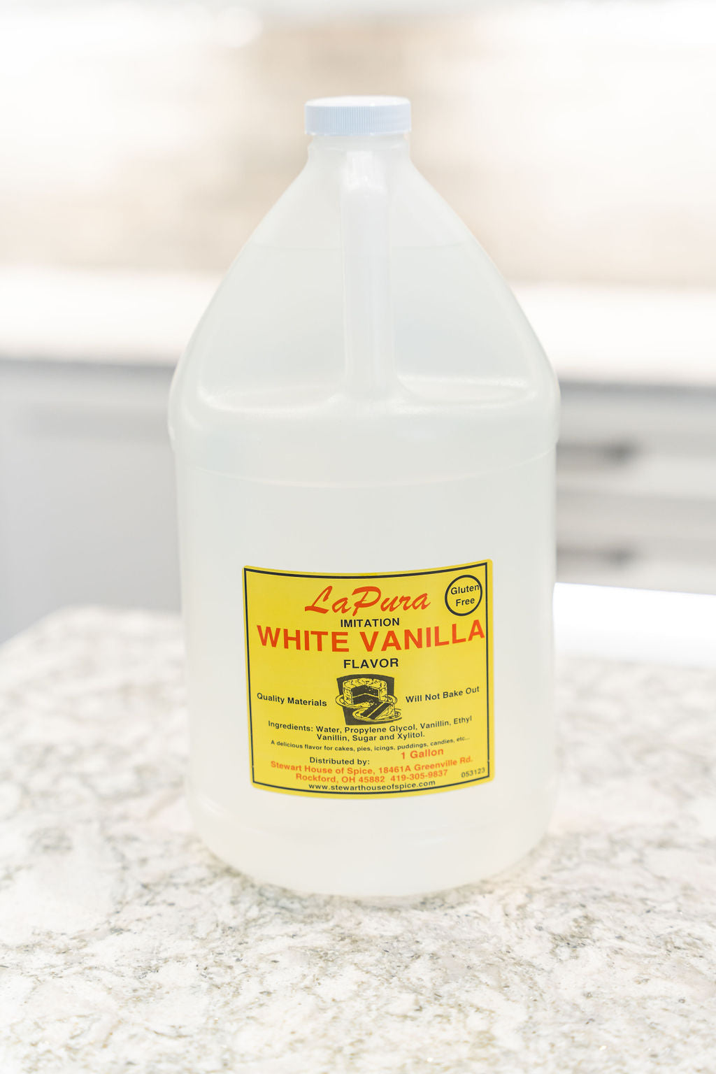 White Vanilla Flavor (imitation) 1 gallon - Imitation Vanilla