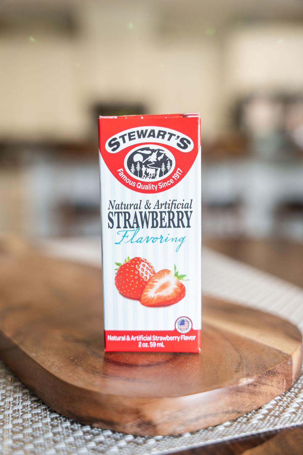 Strawberry Flavoring (natural and artificial) 2 oz