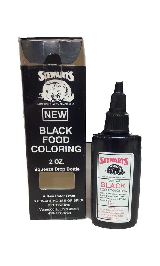 Stewart's Black Food Coloring