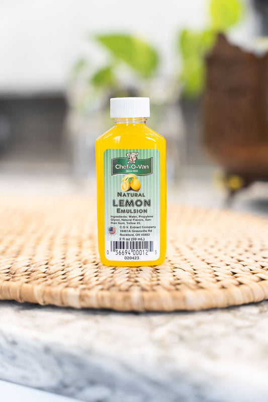 Lemon Emulsion (natural) 2 oz. - flavor