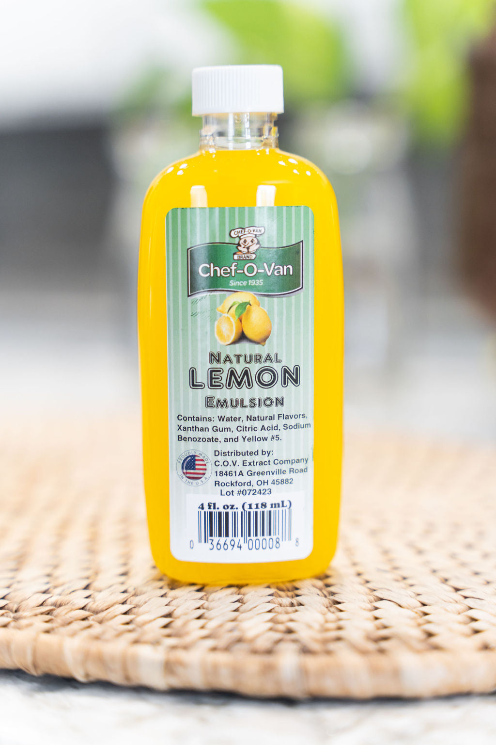 Lemon Emulsion (natural) 4 oz. - flavor