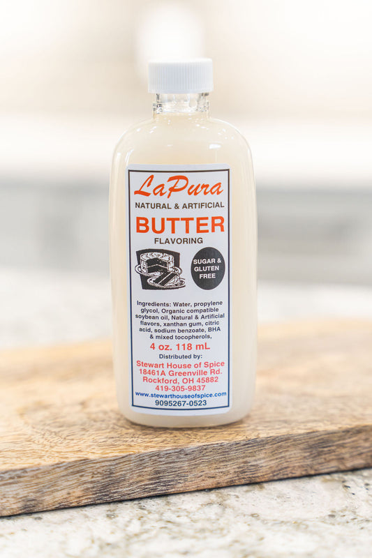 Butter Flavoring (natural & artificial) 4 oz