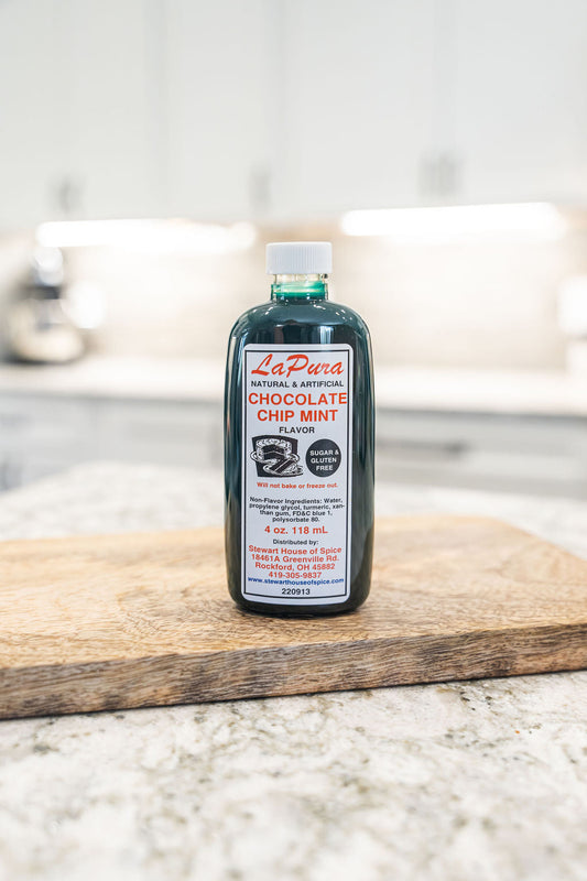 Chocolate Chip Mint Flavor (natural & artificial) 4 oz.
