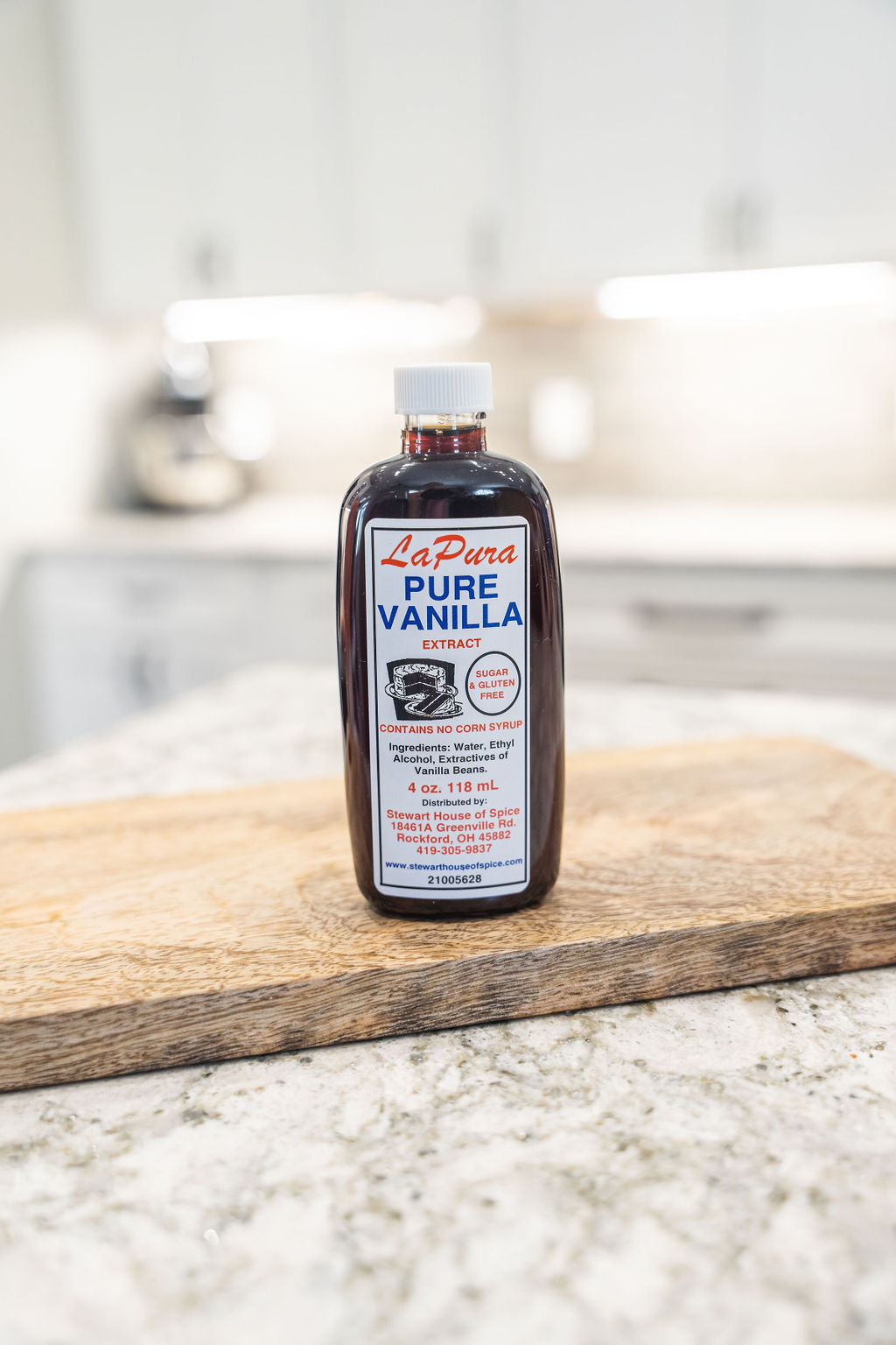 Vanilla Extract Pure 4 oz. - Pure Vanilla