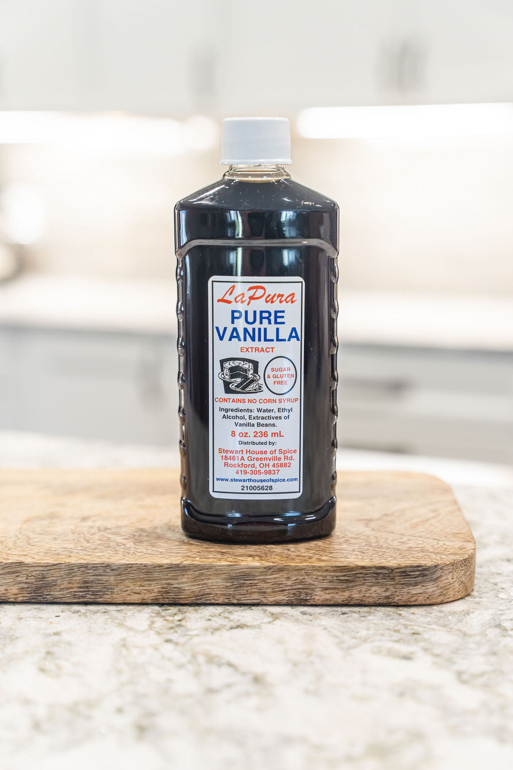 Vanilla Extract Pure 8 oz. - Pure Vanilla