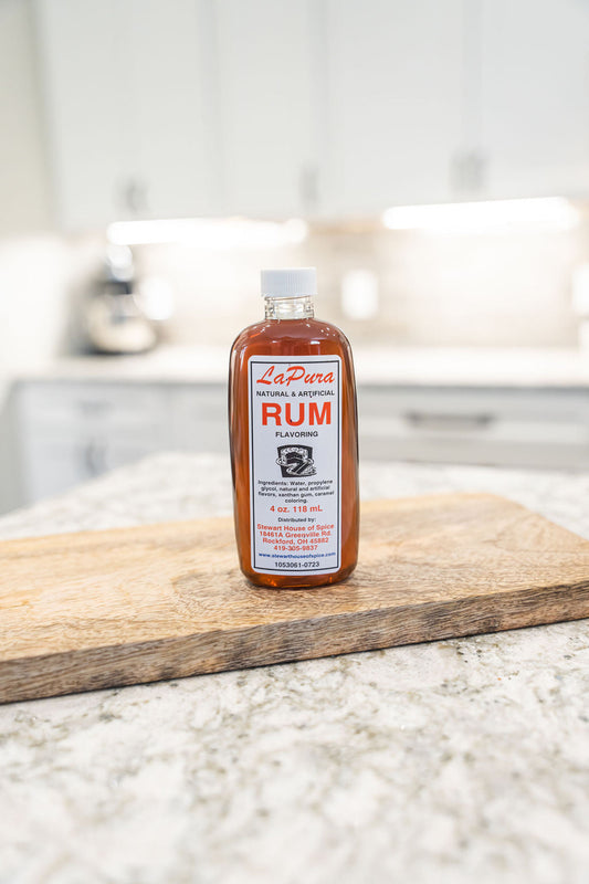 Rum Flavoring  (natural & artificial) 2 oz - flavor