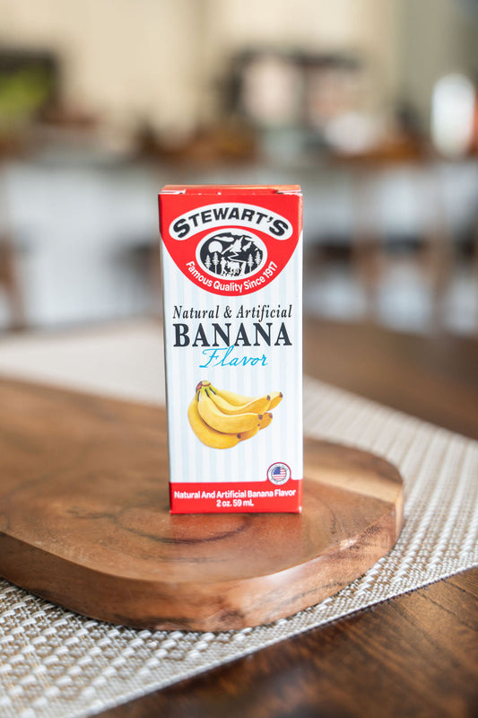 Banana Flavor (natural & artificial) 2 oz