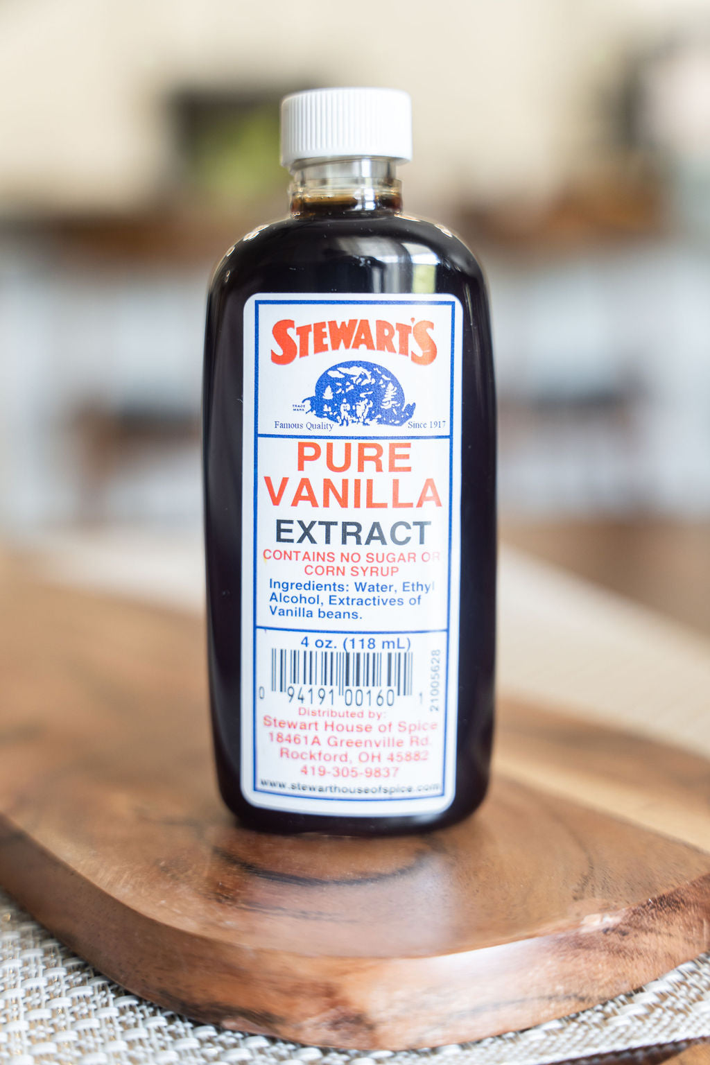 Vanilla Extract Pure 4 oz. - Pure Vanilla