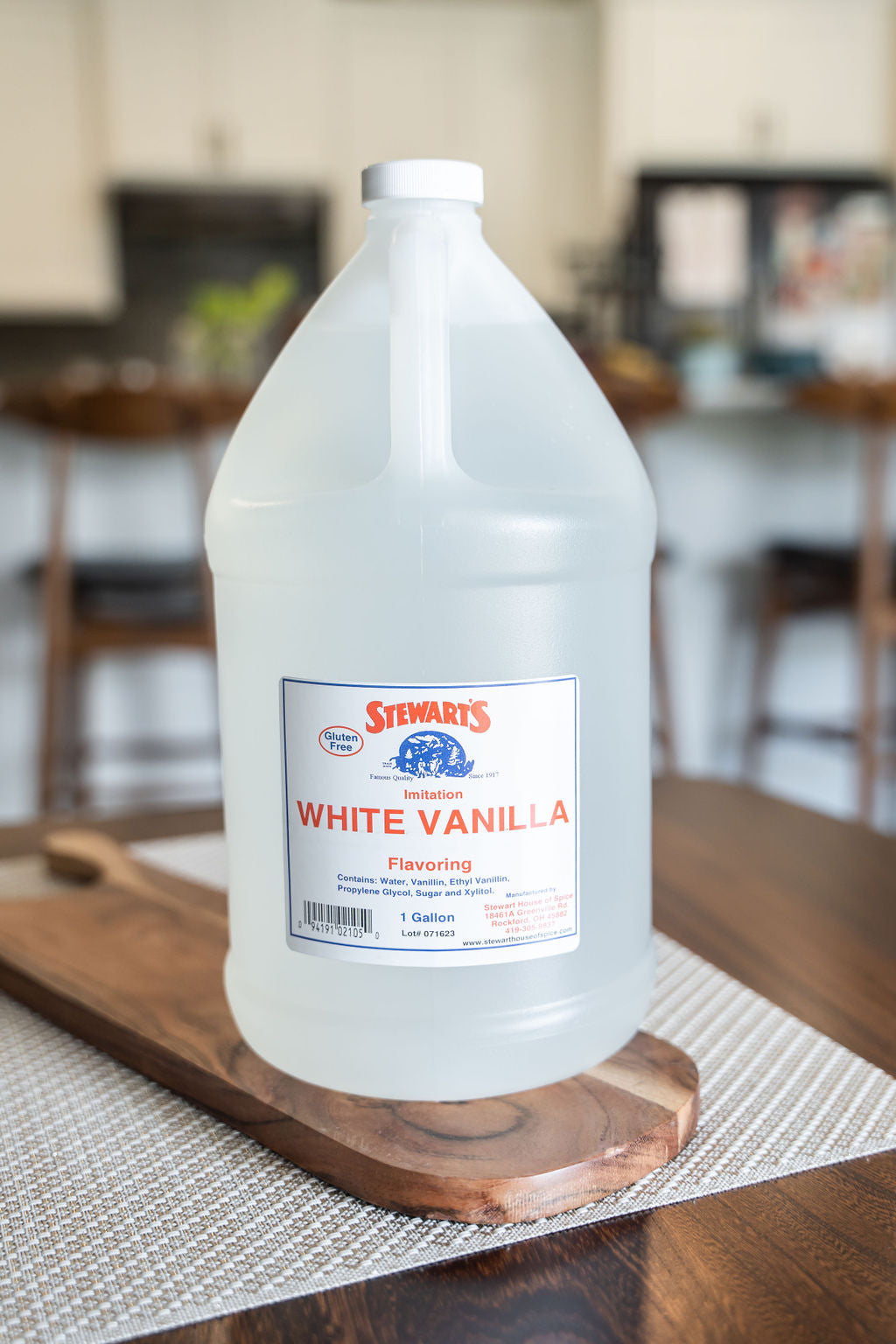 White Vanilla Flavor (imitation) 1 gallon - Imitation Vanilla